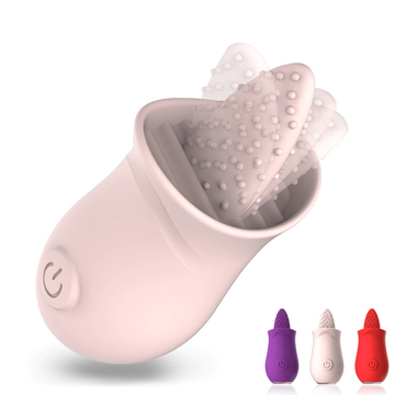 Soft Vibrator Tongue Licking / Mini Clitoral Stimulator for Women / Adult G-Spot Masturbator - EVE's SECRETS